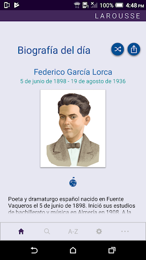 Larousse de Biografías Screen 2