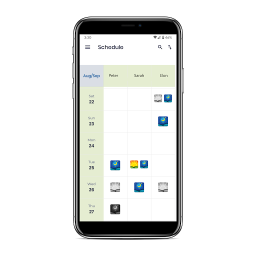 Android application Parakeet screenshort