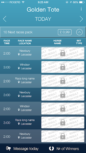 Golden Tote Horse Racing Predi