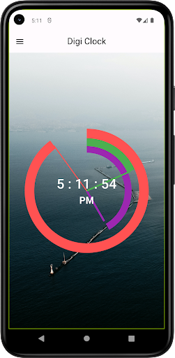 Digi Clock Screen 2
