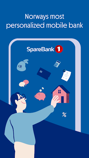 Android application SpareBank 1 Mobile Banking screenshort