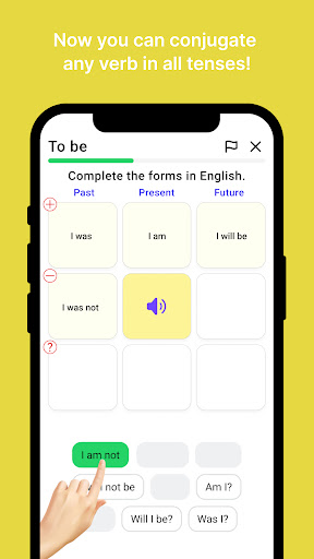 Aha Momento - English verbs Screen 2