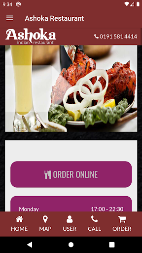 Ashoka Restaurant Screen 2