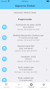 Screenshot 3 Calendario Judío android