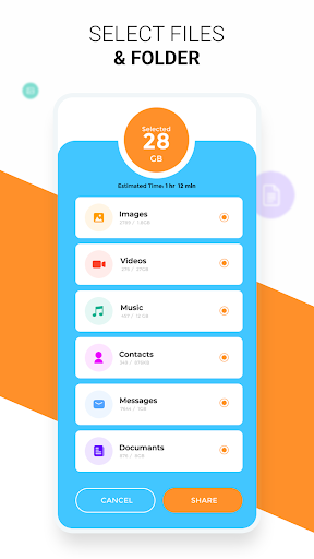 Screenshot of Smart Switch: Share All Data