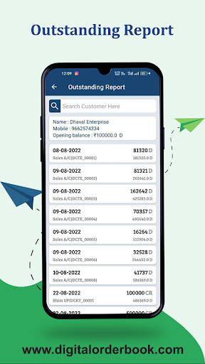 Digital Order Book Screen 3