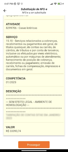 Android application NitNota Cidadã screenshort