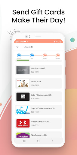 Giftworld: Send gift cards Screen 3