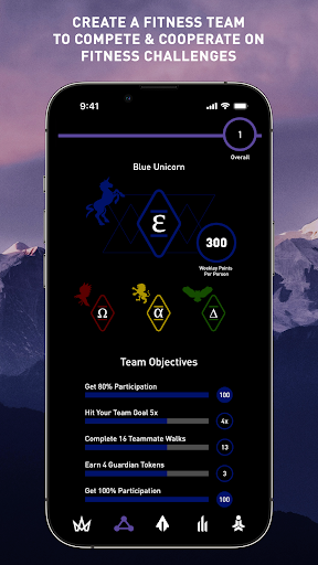 Screenshot of Pantheon - Fitness Motivation