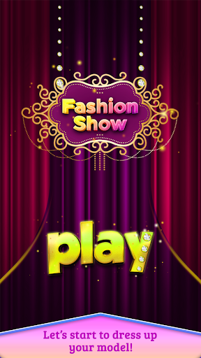 Android application Model Fashion Show 3D Dress Up screenshort