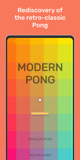 Android application Modern Pong screenshort