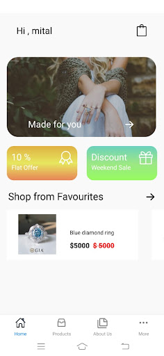 Android application JIV screenshort