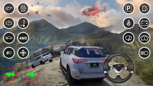 Offroad Fortuner Game  Driving
