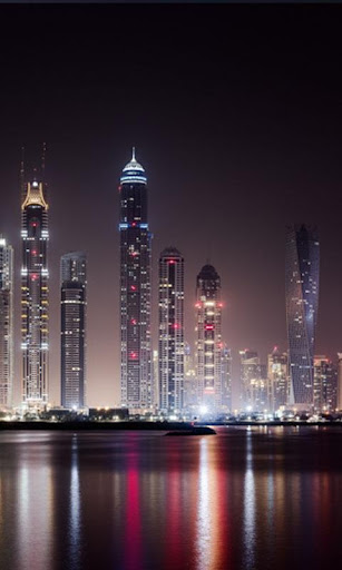 HD City Night Live Wallpaper