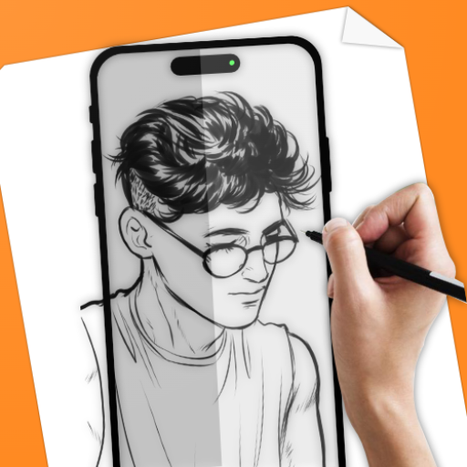 AR Drawing : Trace to Sketch Logo