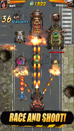 Game screenshot Mad Road: Race＆ Shoot hack