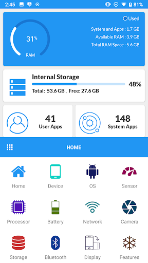 Device CPU Info Screen 3