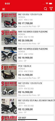 Der Motos Multimarcas Screen 2