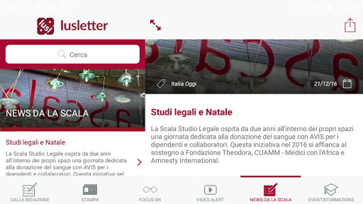 IusLetter Screen 3