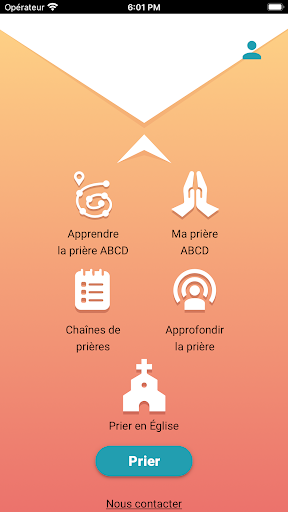 Android application Prier Ensemble screenshort