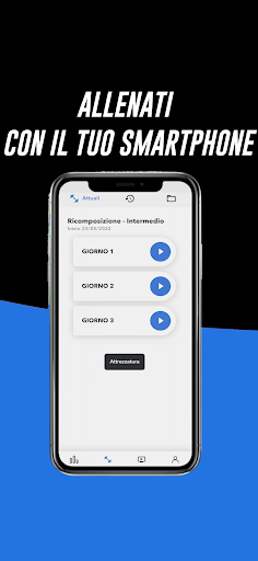 Android application Dariopersonaltrainer - Coach screenshort