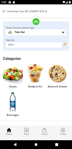 Android application Compass Scotford screenshort