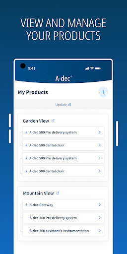 A-dec+ Screen 2