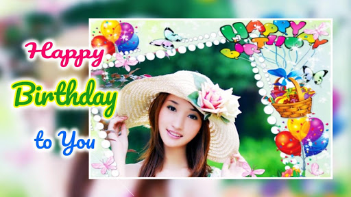Android application Happy Birthday Photo Frames screenshort
