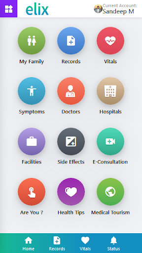 Android application Elix screenshort