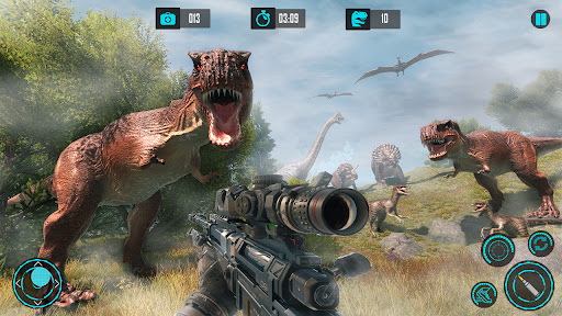 Real Dino Hunting Zoo Games  screenshots 1