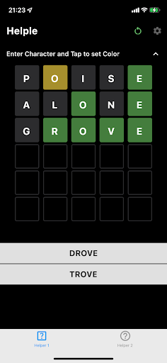 Helple Screen 3