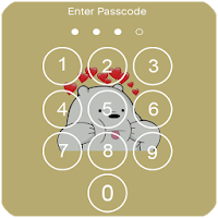 Cute Bear Lock Screen