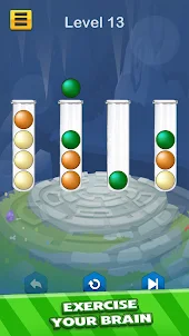 Ball Sort Color Puzzle Game