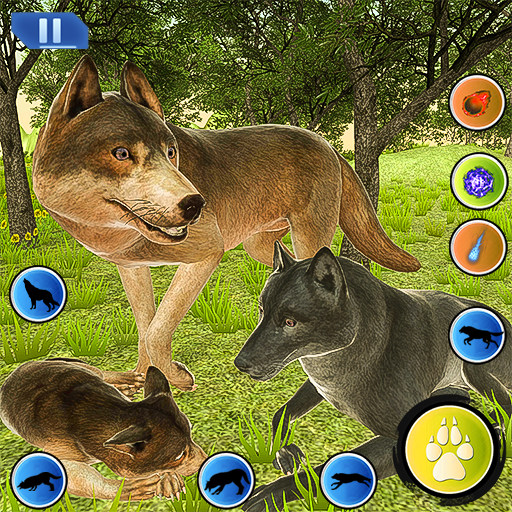 Wild Wolf Animal Simulator logo