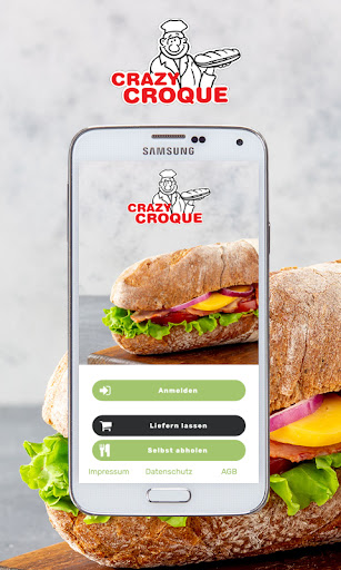Android application Crazy Croque screenshort