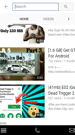 Android Keeda TM Screen 2