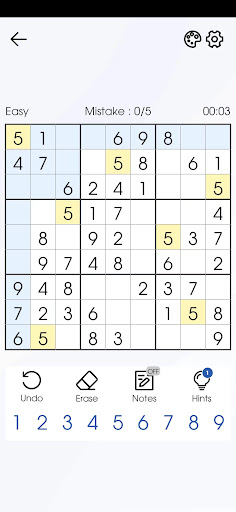 Sudoku - Classic Sudoku Puzzle Screen 2