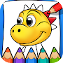 Dino Coloring & Drawing Book
