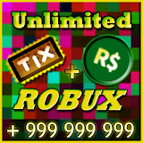 Unlimited Robux and Tix For roblox Prank icon