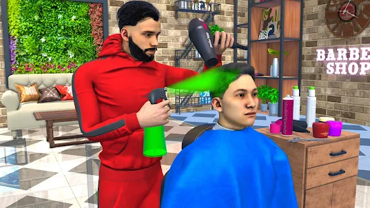 Barber Shop Sim Hair Cut Games