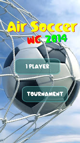 Screenshot 1 Air Soccer Mundial 2014 android
