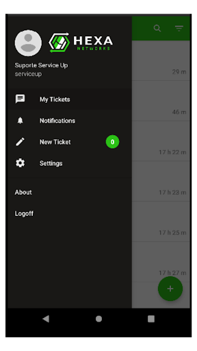 Suporte Hexa Networks Screen 2