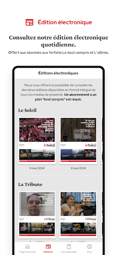 Le Soleil Screen 3