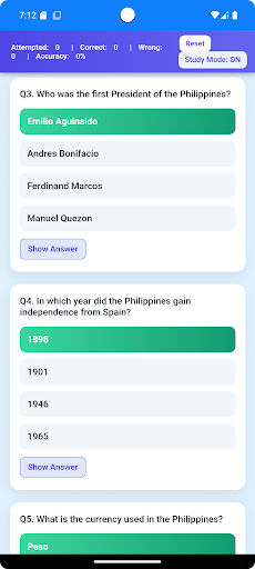 Philippines Quiz Offline