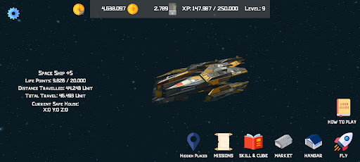 Android application Space Star - Space RPG screenshort