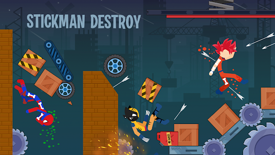 Stickman Destroy – Super Warri 1