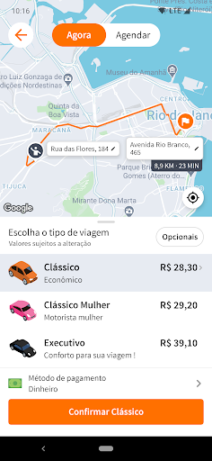 EmbarqBem Transfer Screen 3