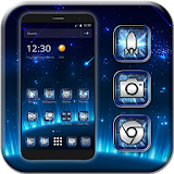 Orbit Blue Galaxy Space System icon