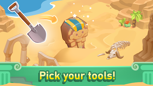 Idle Archeology: Fossil Mining