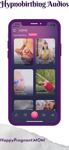Android application Hypnobirthing • Pregnancy App screenshort